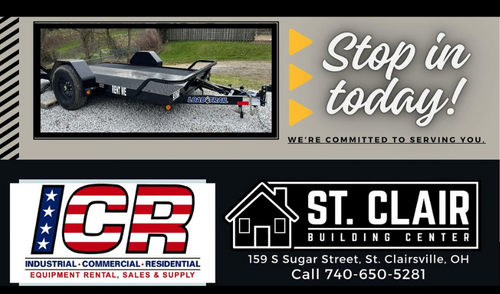 Equipment Rental NOW Available at St. Clair Building Center