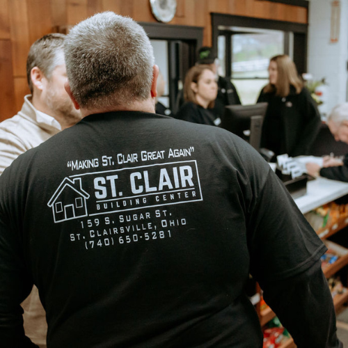 Inside St.Clair Building Center