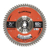 Crescent 7-1/4 x 60-Tooth Medium Aluminum Circular Saw Blade