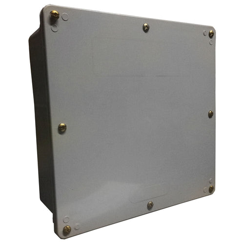Scott Electric PVC Junction Box Screw Cover with Out Hubs