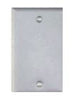 Teddico Steel One Gang Blank Cover