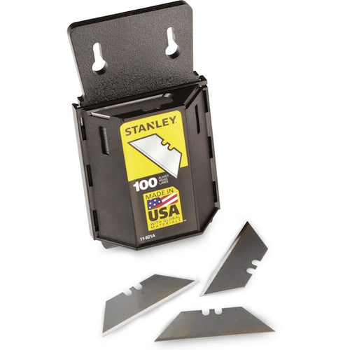 Stanley Heavy-Duty Utility Blades with Dispenser (100 PK)