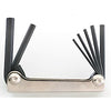 Bondhus 14591, Set 9 Hex Fold-up Tool .050 - 3/16 (1)