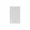 Eaton Cooper Wiring Blank Wallplate, White 1 Gang