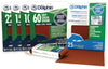 Blue Dolphin Aluminum Oxide Sandpaper Belts, 36-Grit, 3 x 21-In. 2 Pack