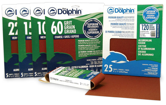Blue Dolphin Aluminum Oxide Sandpaper Belts, 36-Grit, 3 x 21-In. 2 Pack