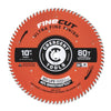 Crescent 10 x 80-Tooth FineCut™ Ultra Fine Finishing Circular Saw Blade